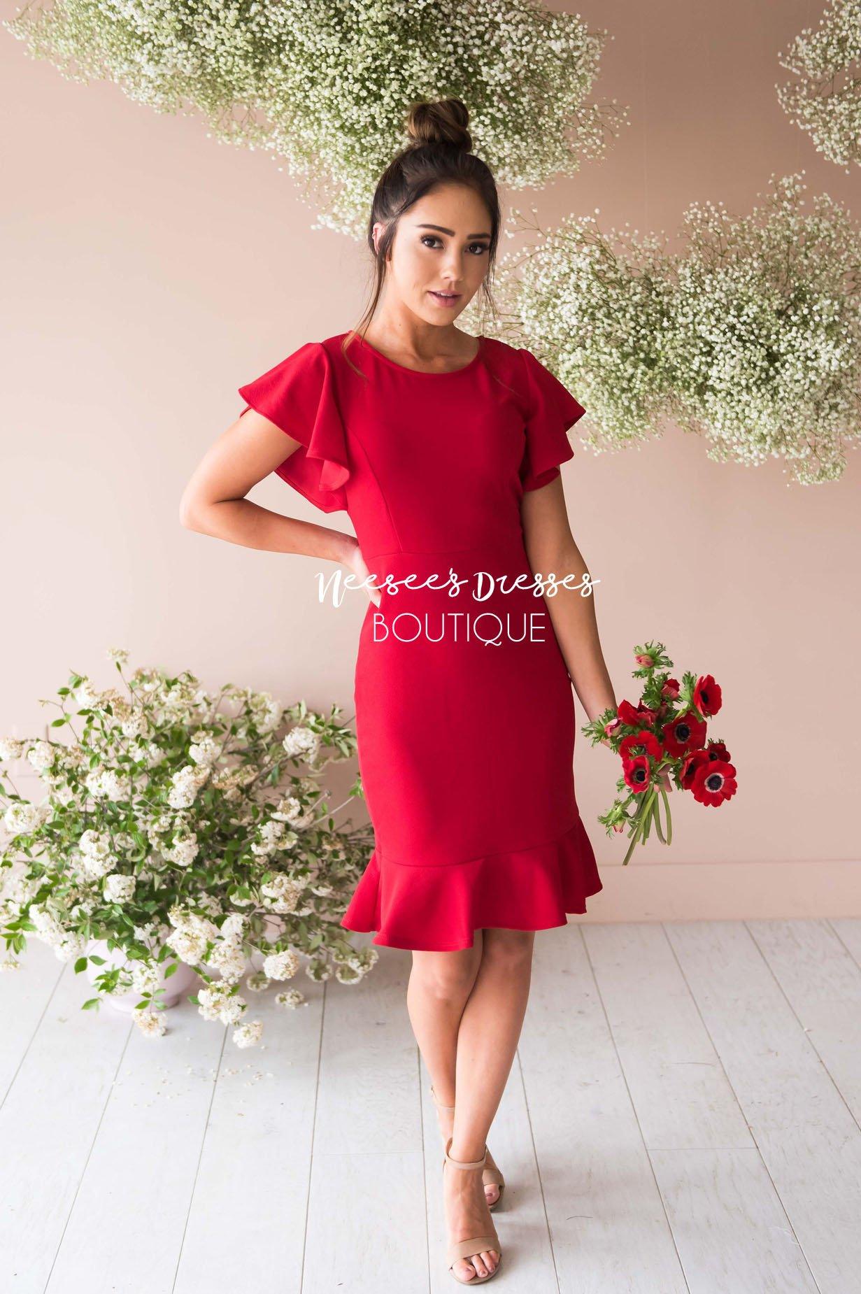 The Brinley Modest Dresses vendor-unknown 