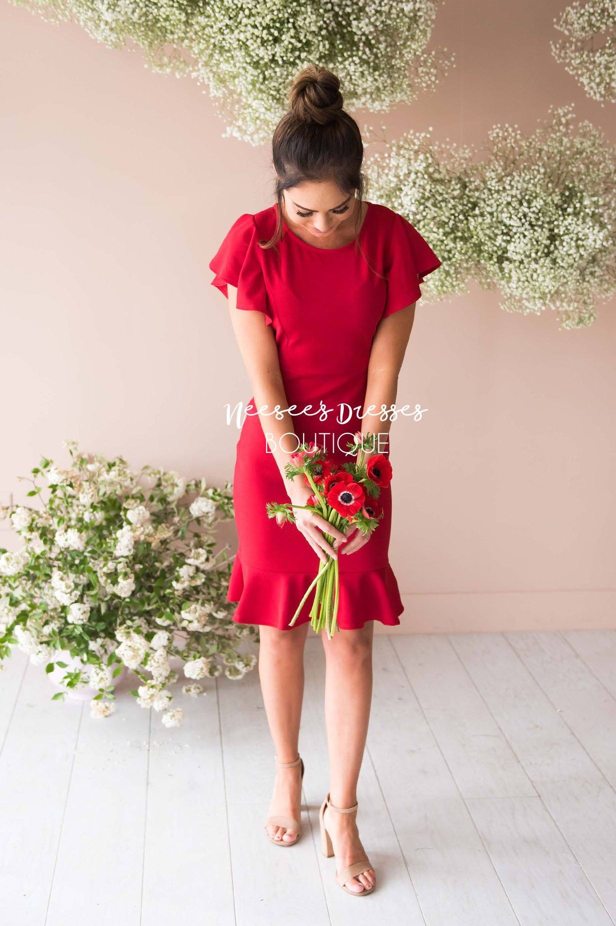 The Brinley Modest Dresses vendor-unknown 