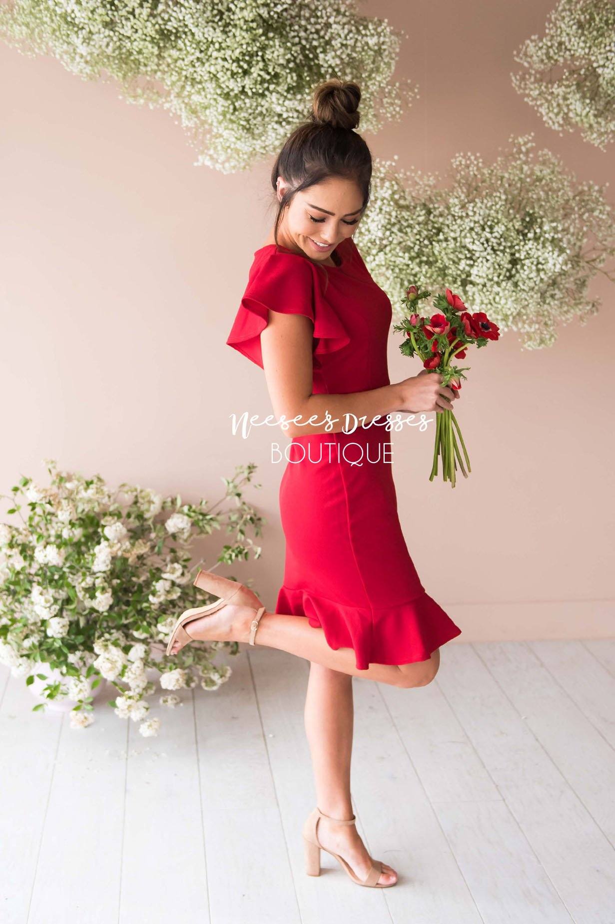 The Brinley Modest Dresses vendor-unknown 