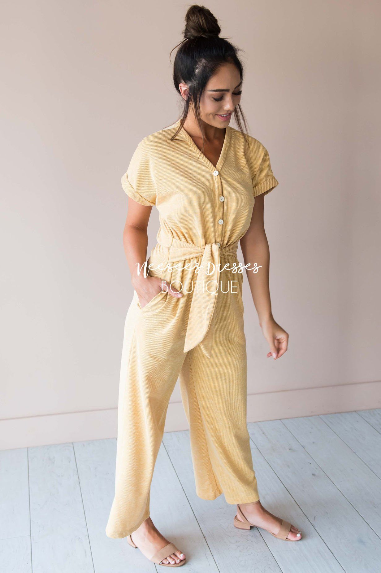 The Sahalie Jumpsuit Modest Dresses vendor-unknown 