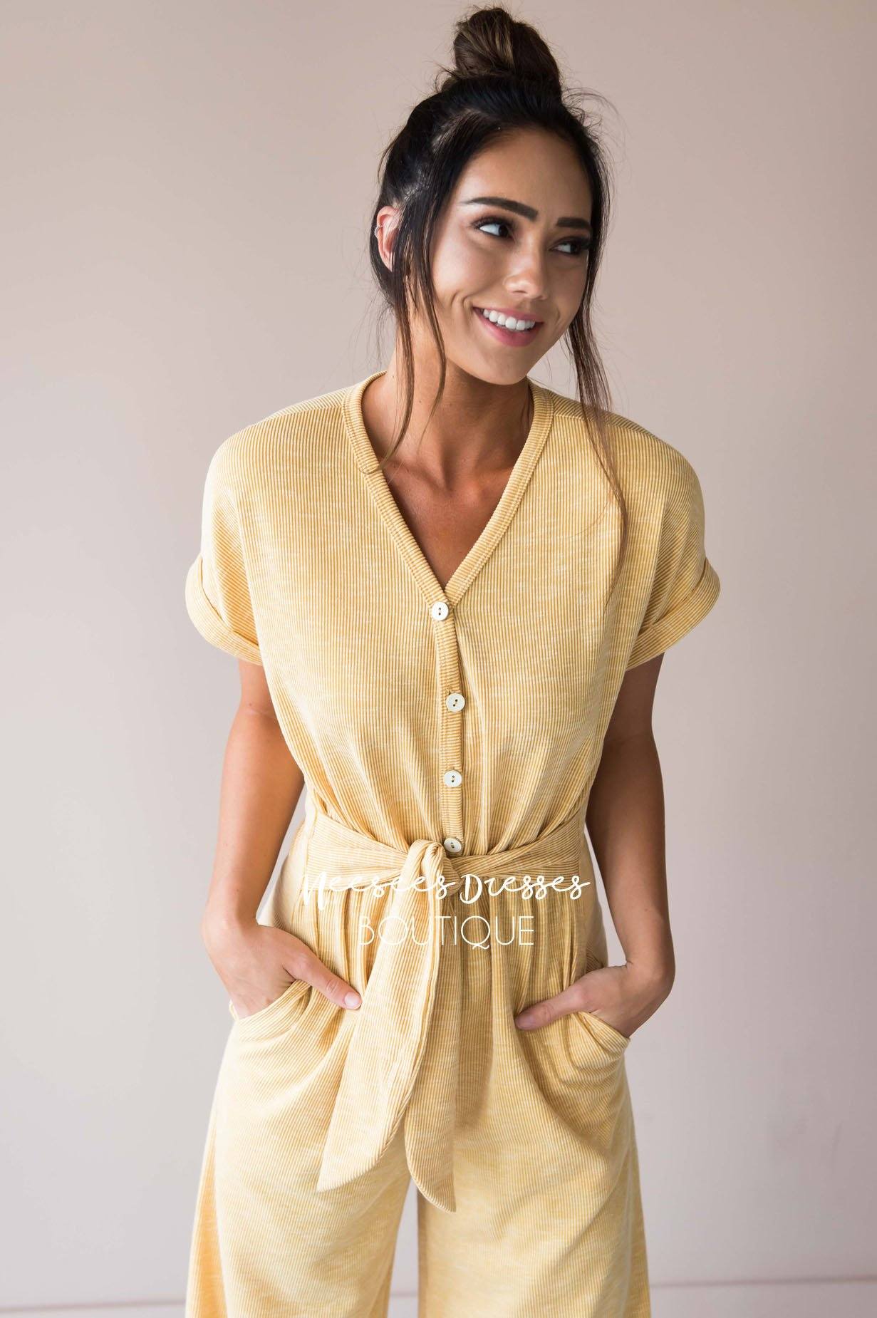 The Sahalie Jumpsuit Modest Dresses vendor-unknown 