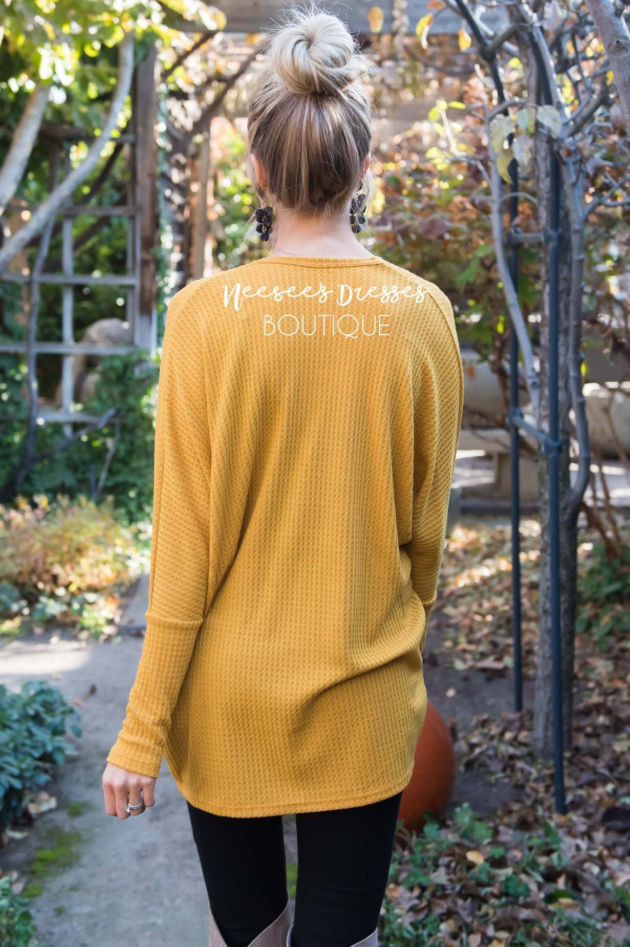 Shine Bright Thermal Cardigan Tops vendor-unknown 