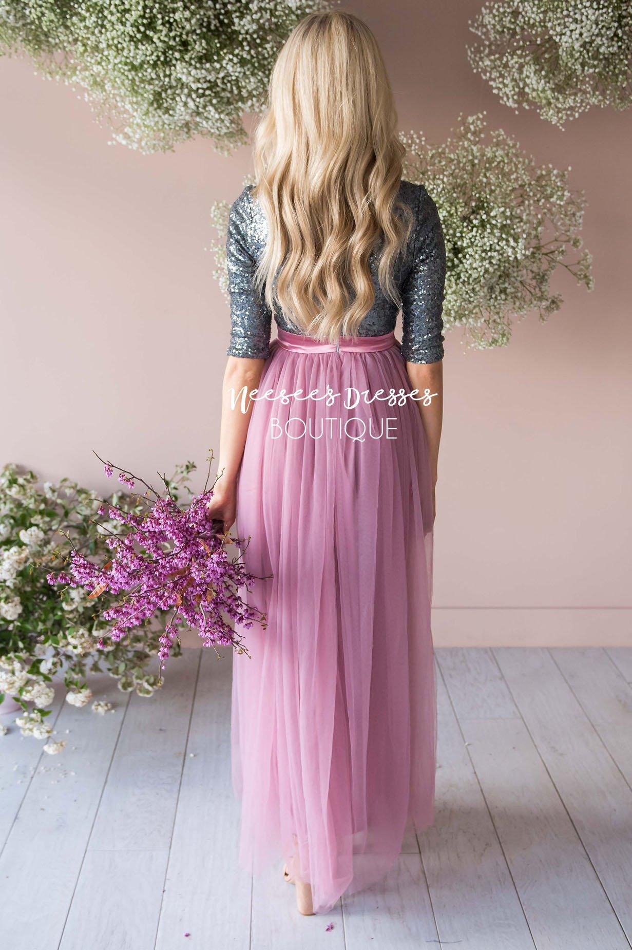 Prima Ballerina Full Length Gown Modest Dresses vendor-unknown 