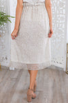 Spring is All Around Chiffon Skirt Modest Dresses vendor-unknown