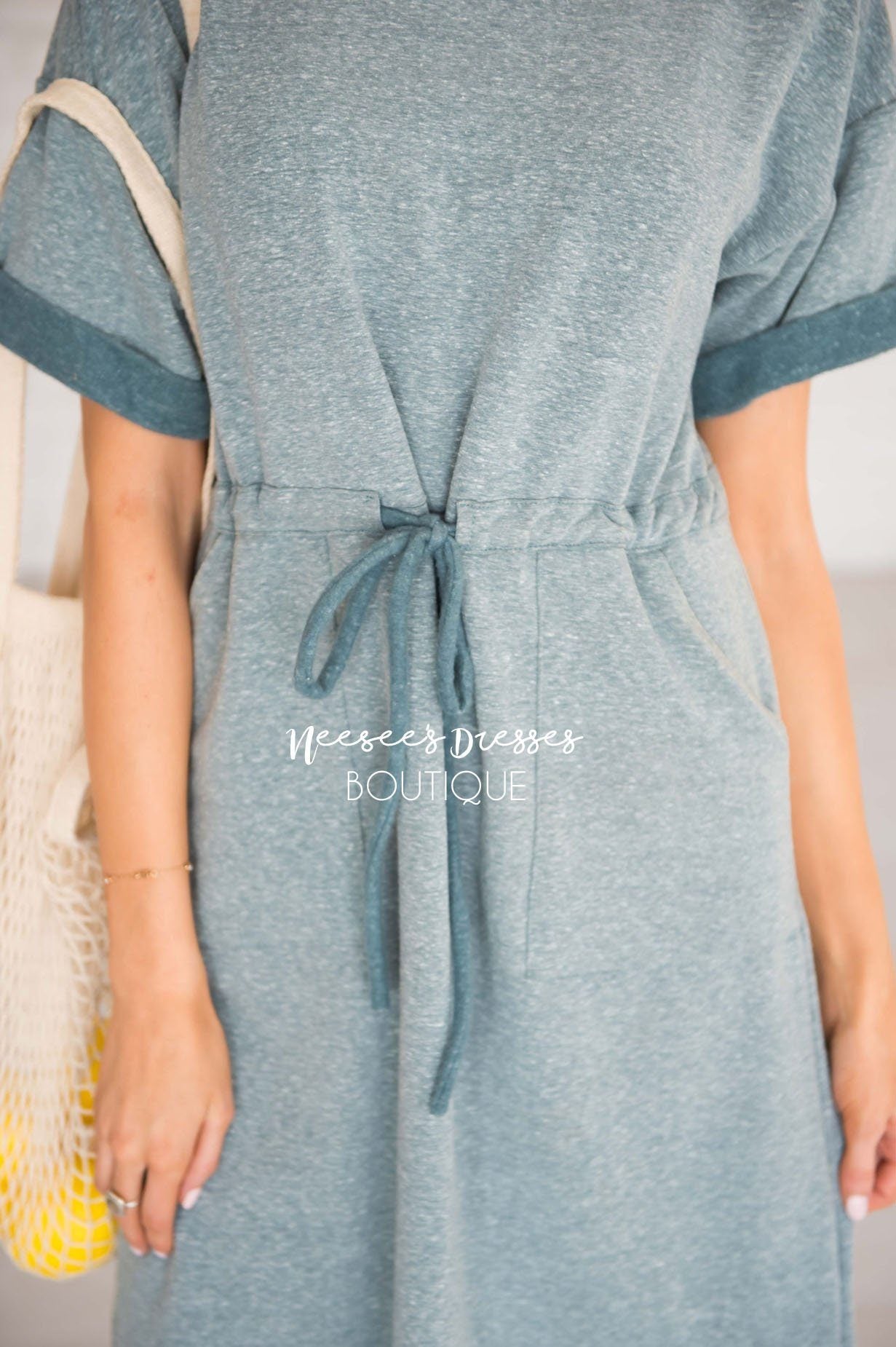 Teal Dress Modest Dresses vendor-unknown 