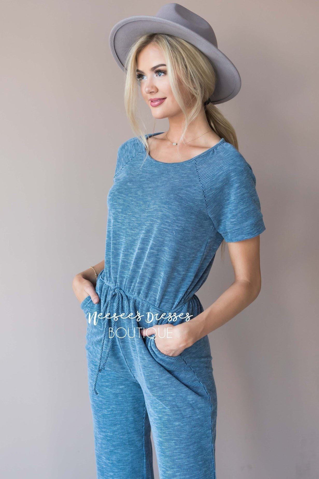 The Thea Jumpsuit Modest Dresses vendor-unknown 