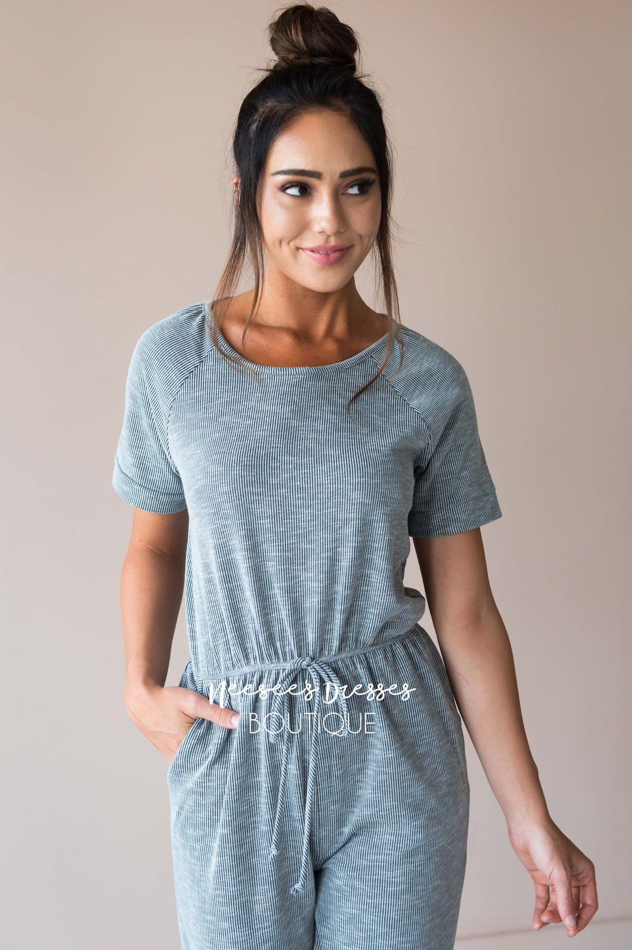 The Thea Jumpsuit Modest Dresses vendor-unknown 