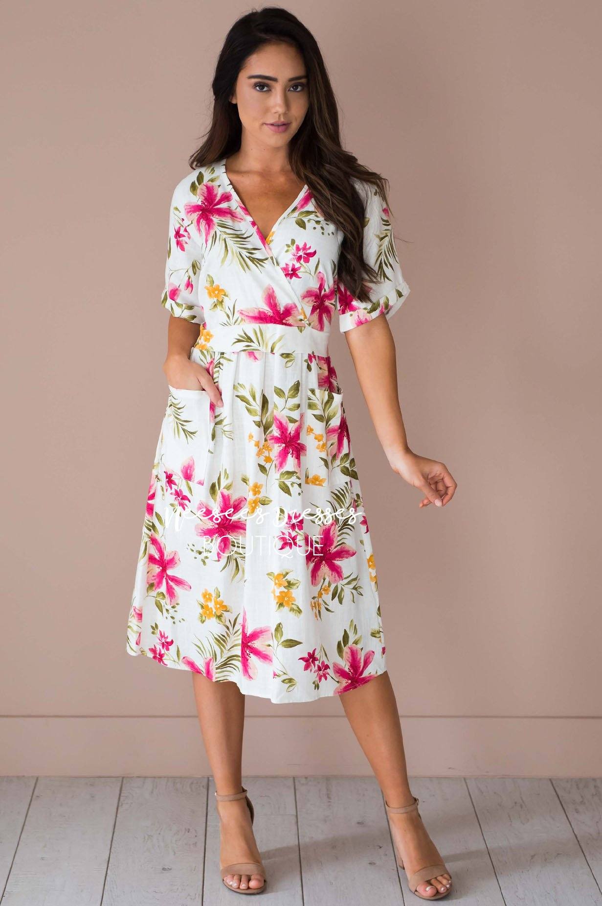 The Tieriney Modest Dresses vendor-unknown 