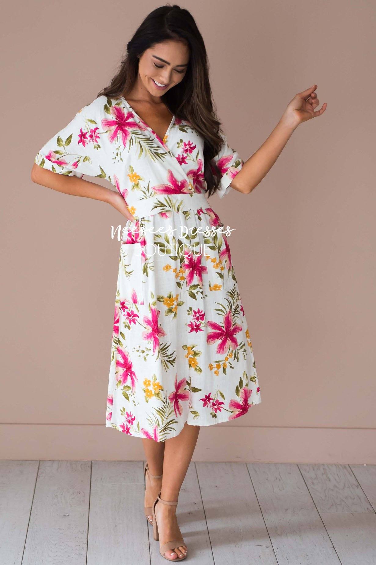 The Tieriney Modest Dresses vendor-unknown 