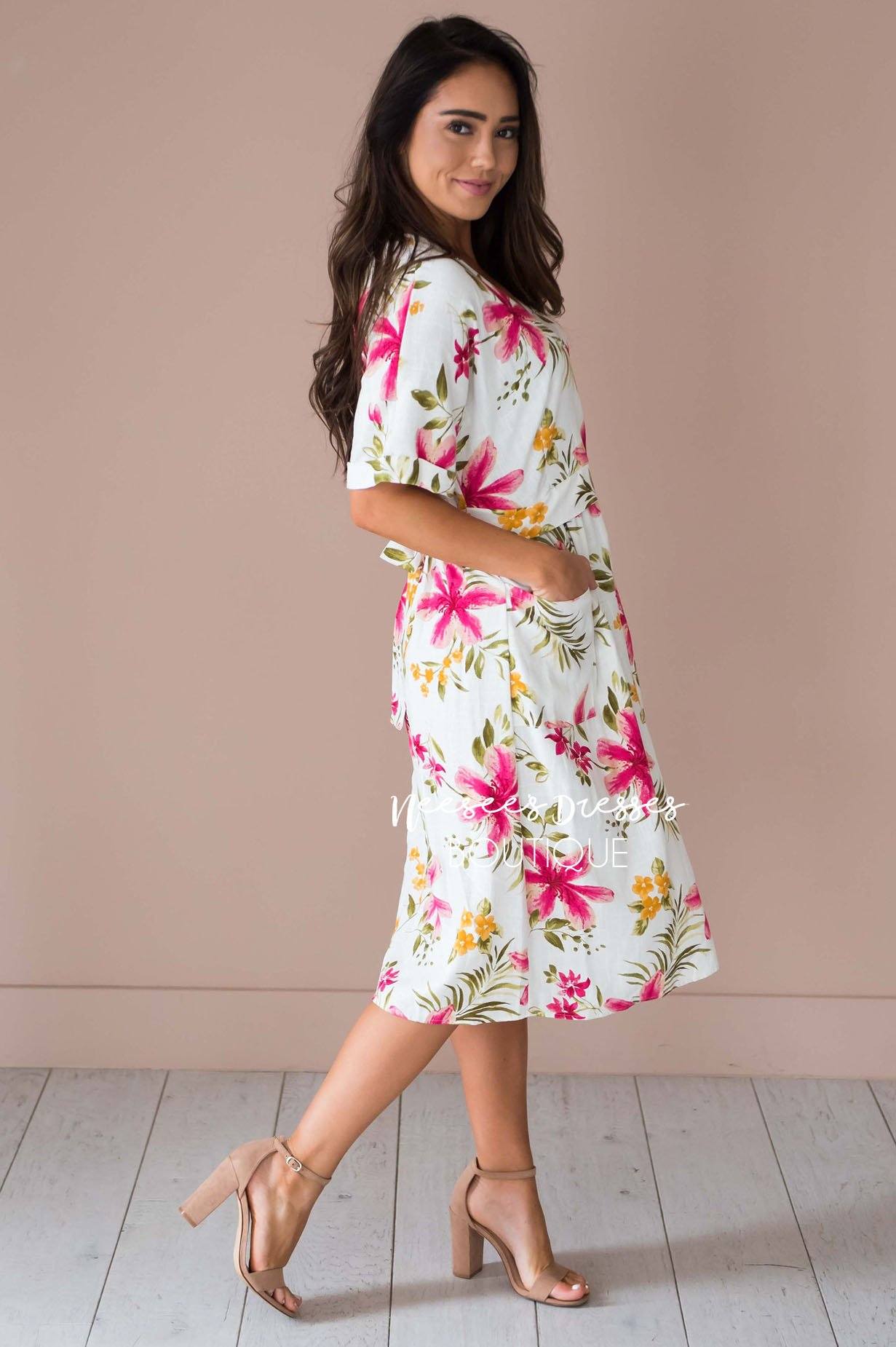 The Tieriney Modest Dresses vendor-unknown 