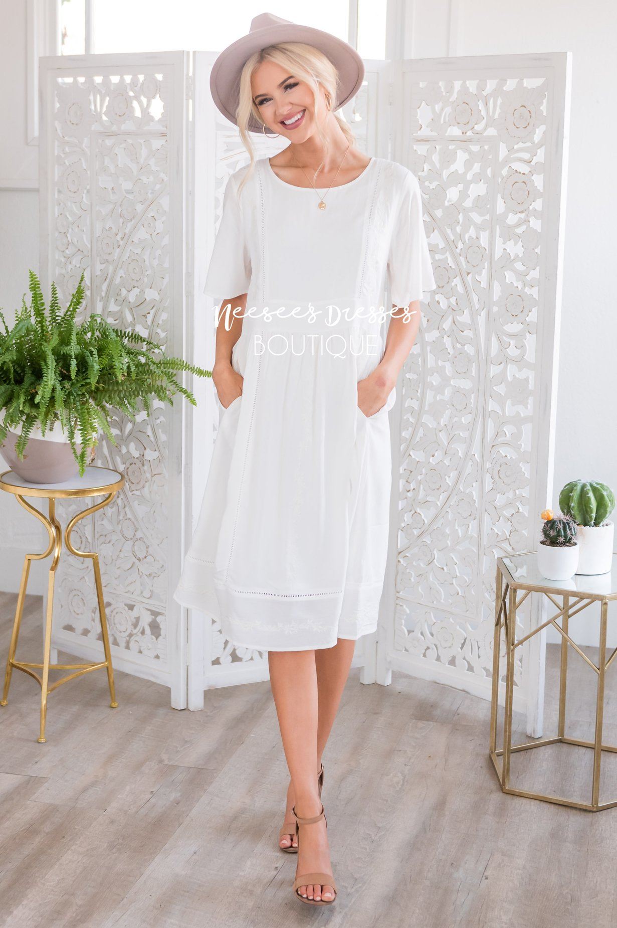 Rosalea Modest Dresses vendor-unknown 