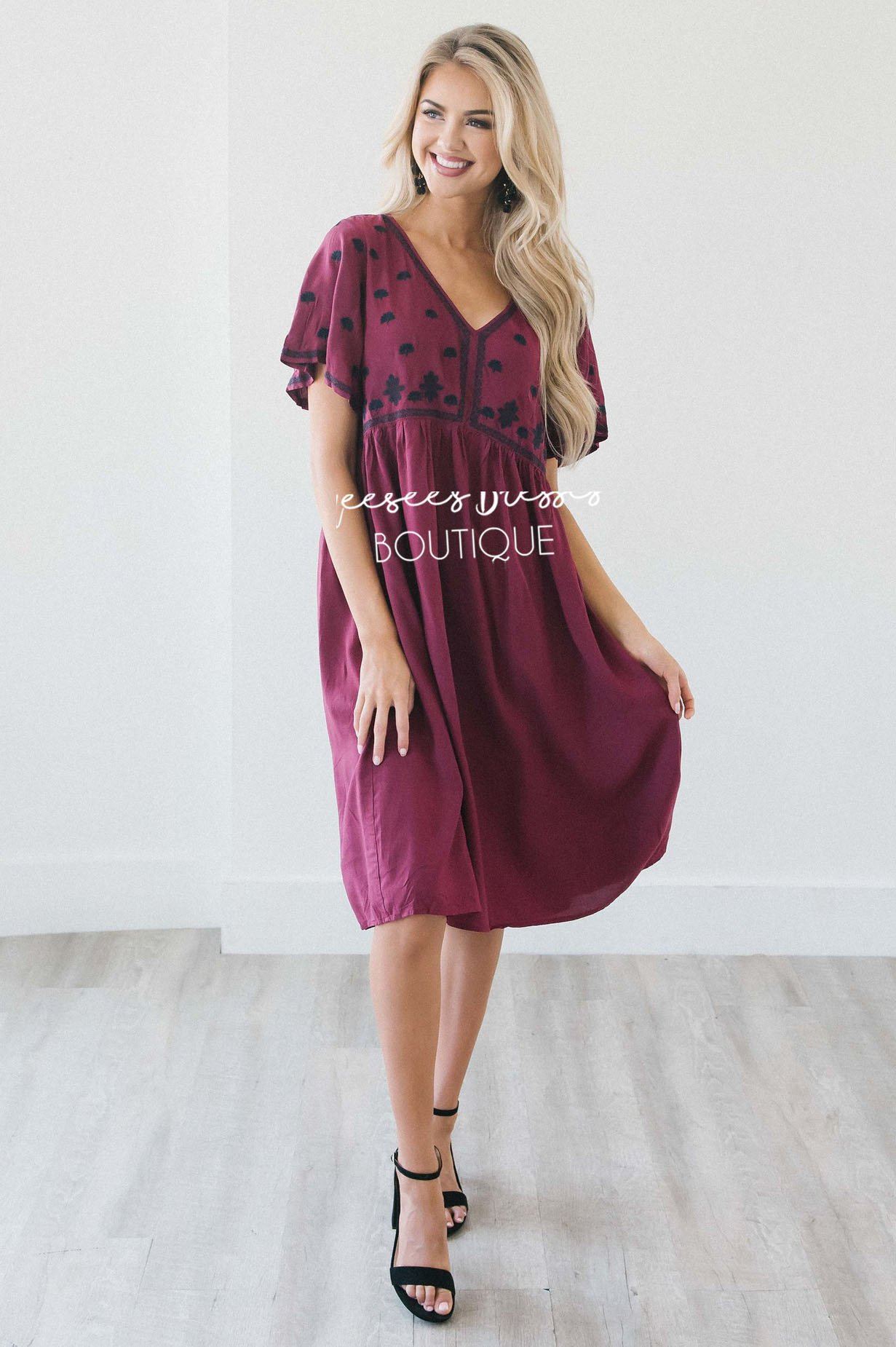 The Deidre Modest Dresses vendor-unknown 