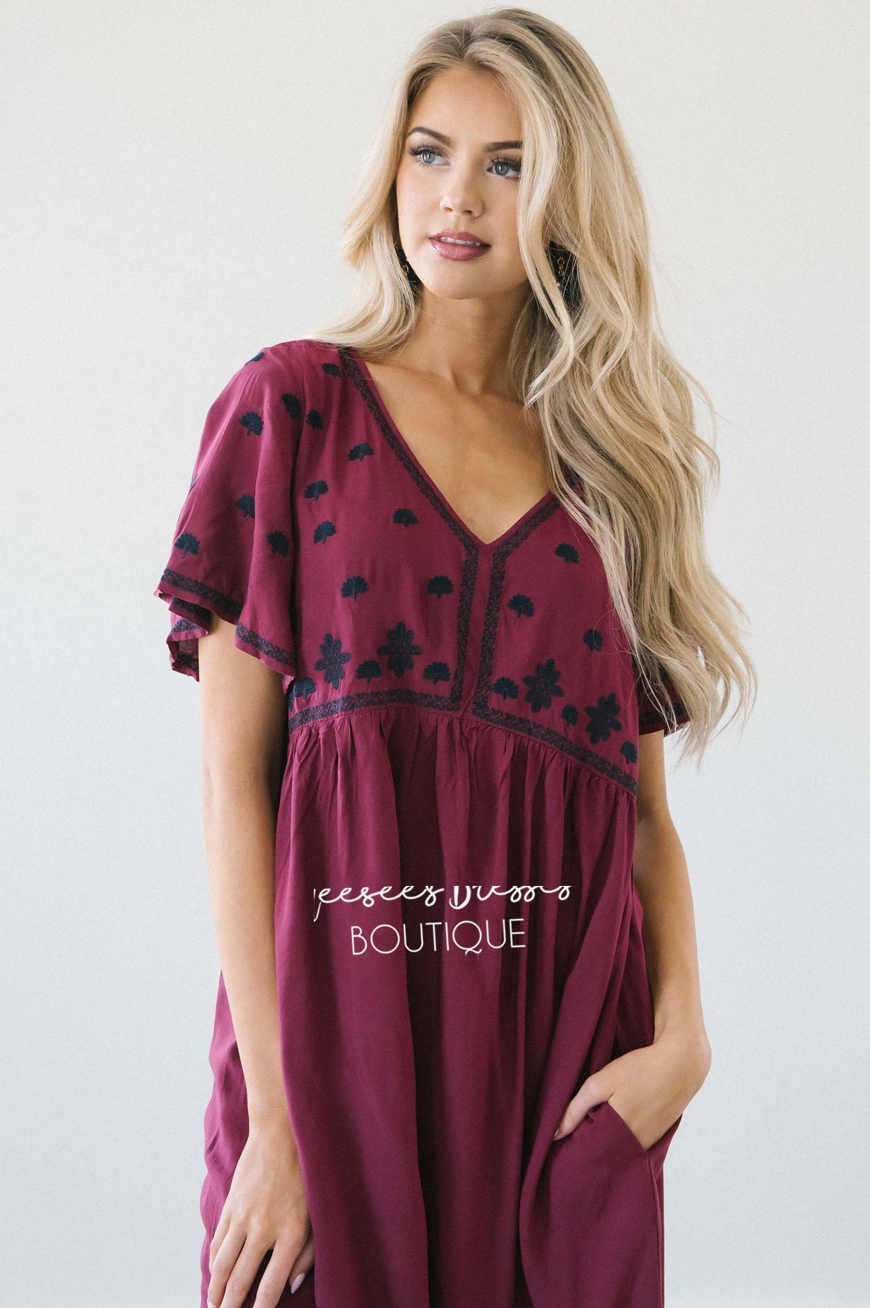 The Deidre Modest Dresses vendor-unknown 