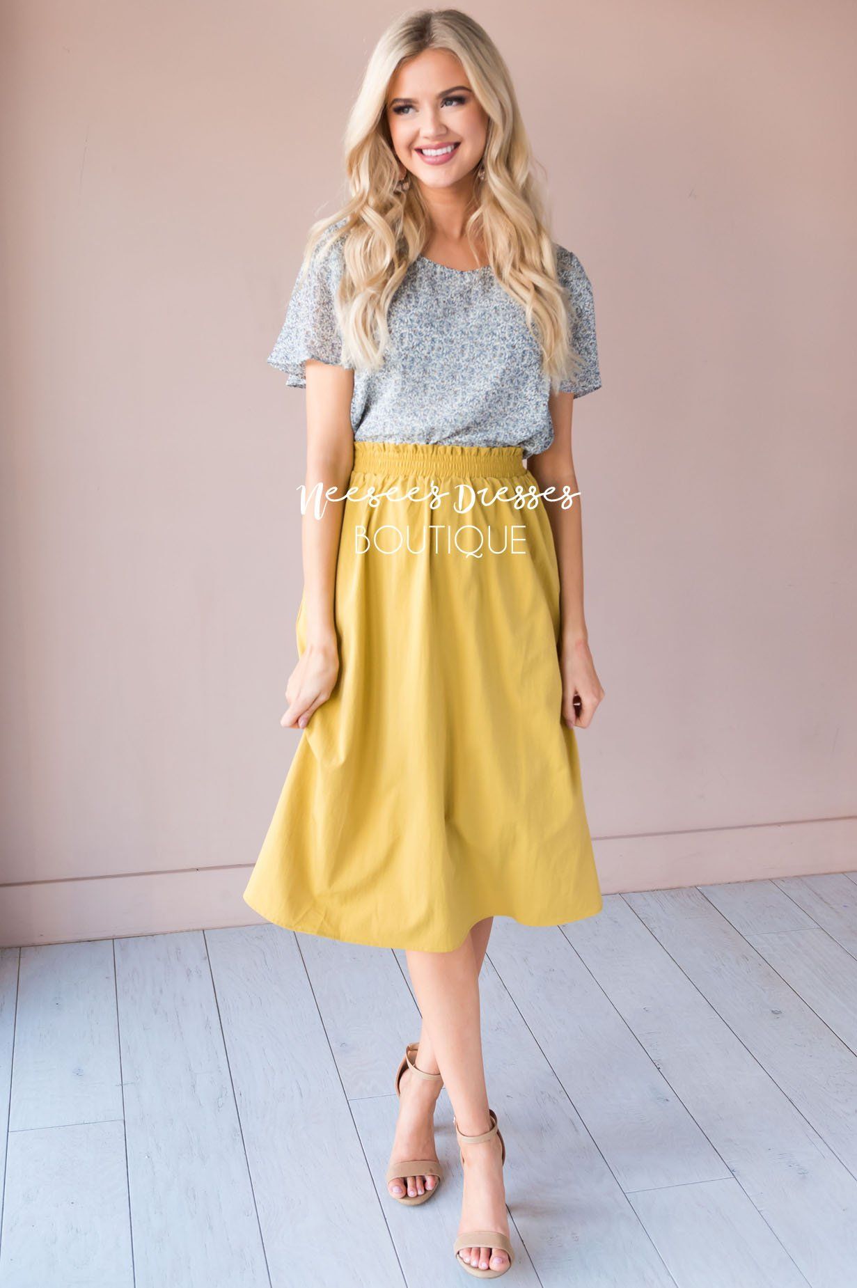 You're So Sweet Modest Skirt Skirts vendor-unknown 