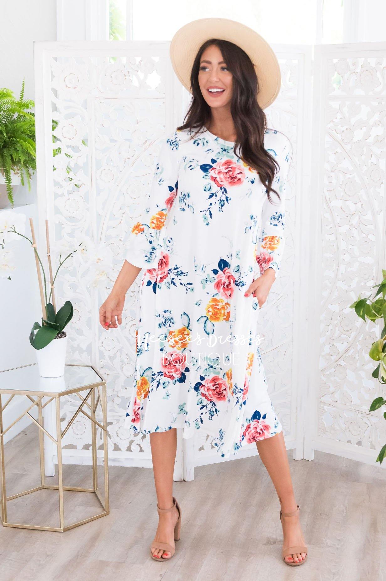 The Adelle Modest Dresses vendor-unknown 