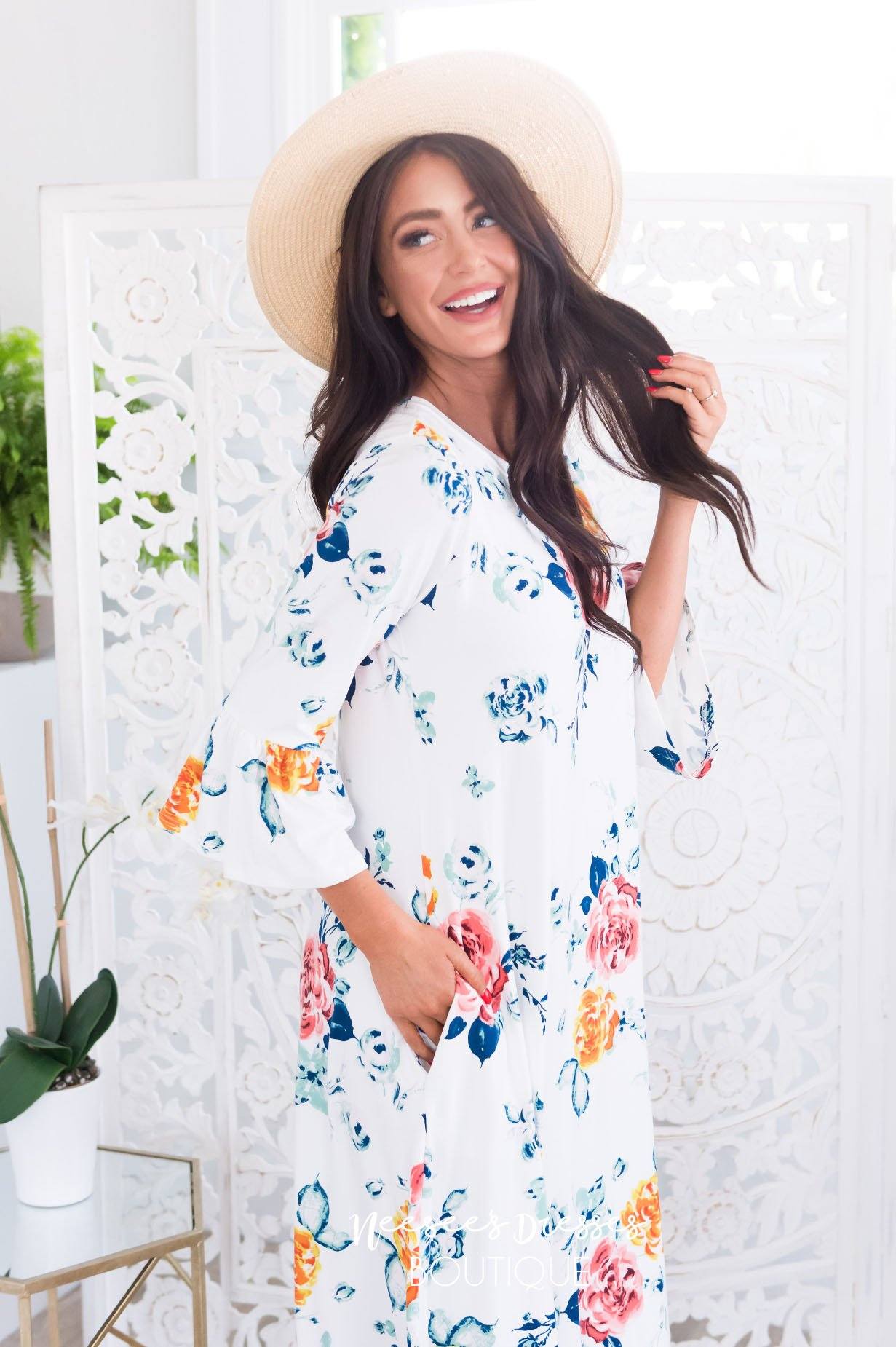 The Adelle Modest Dresses vendor-unknown 