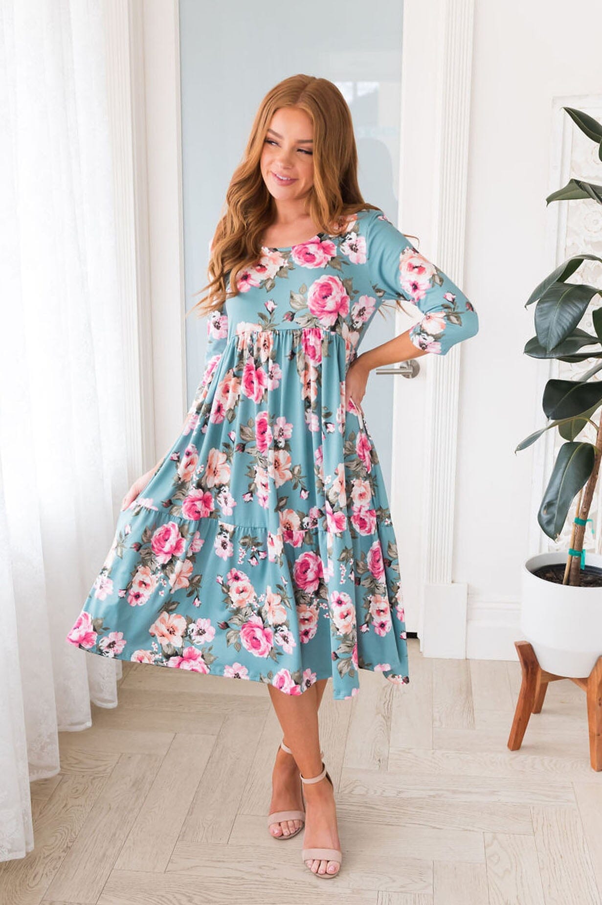 The Adilene Modest Dresses vendor-unknown 