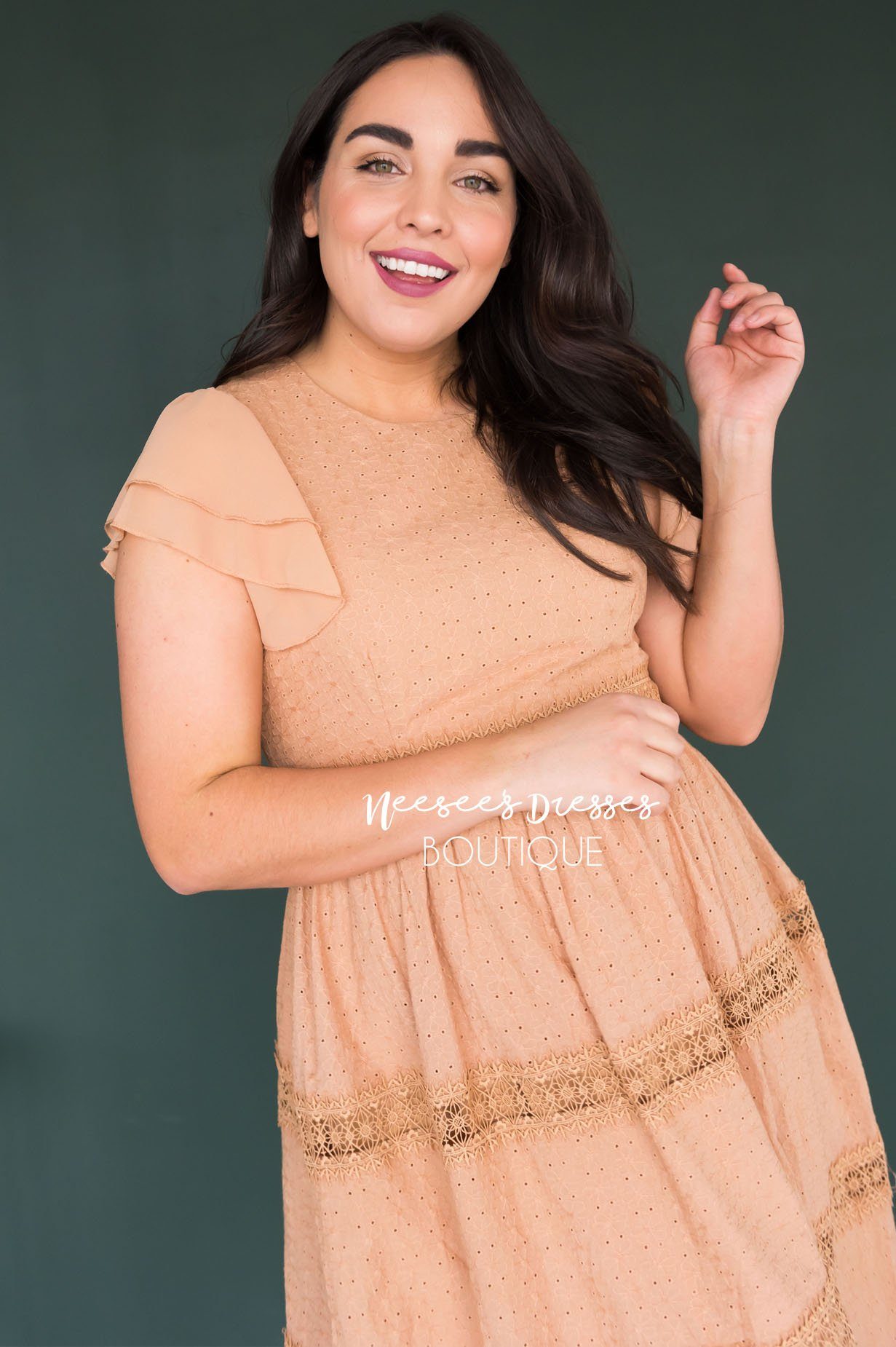 The Adrianna Modest Dresses vendor-unknown 