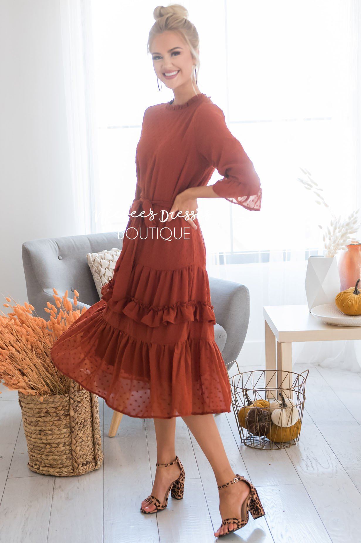 The Afton Modest Dresses vendor-unknown 