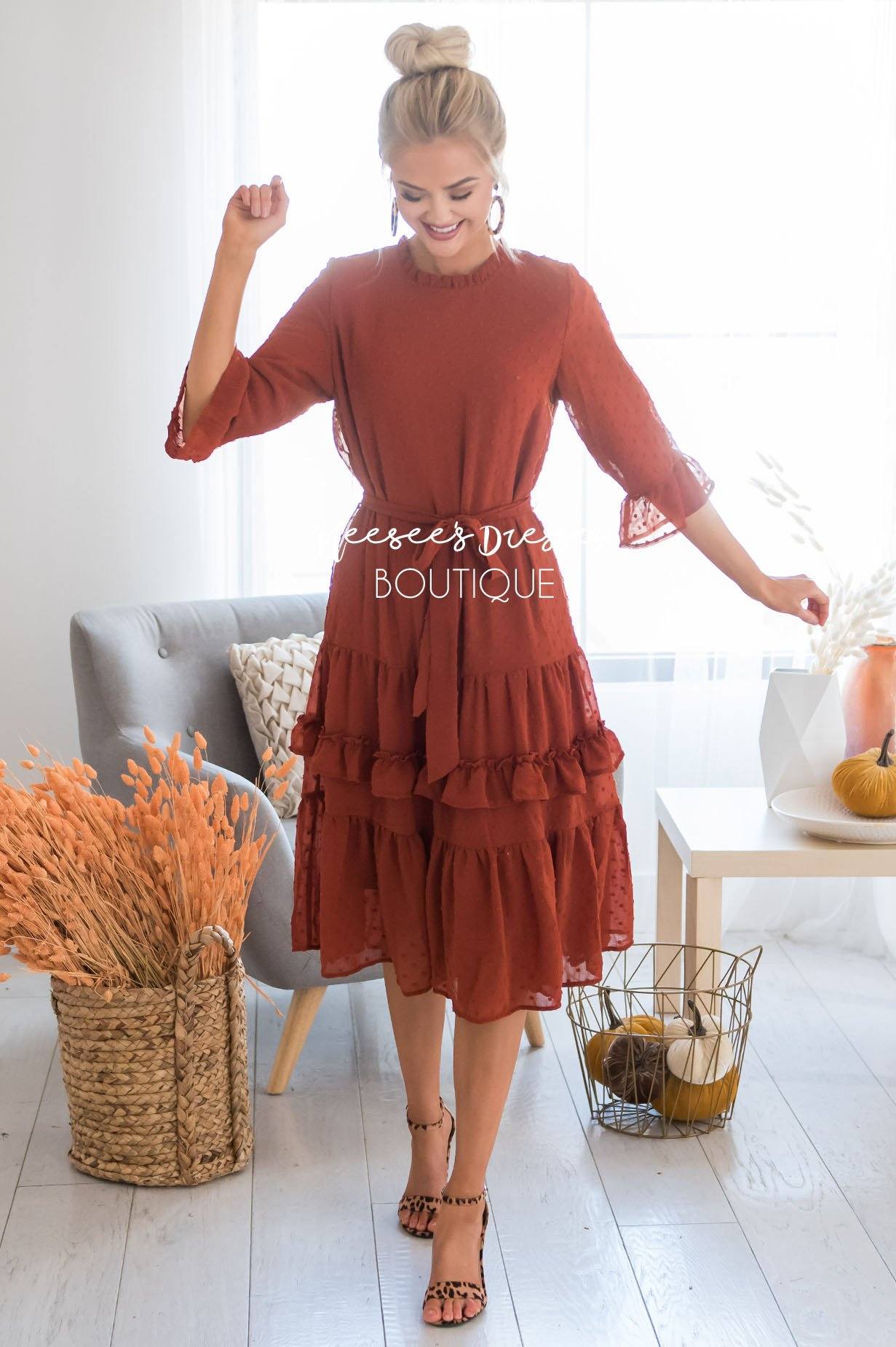 The Afton Modest Dresses vendor-unknown 