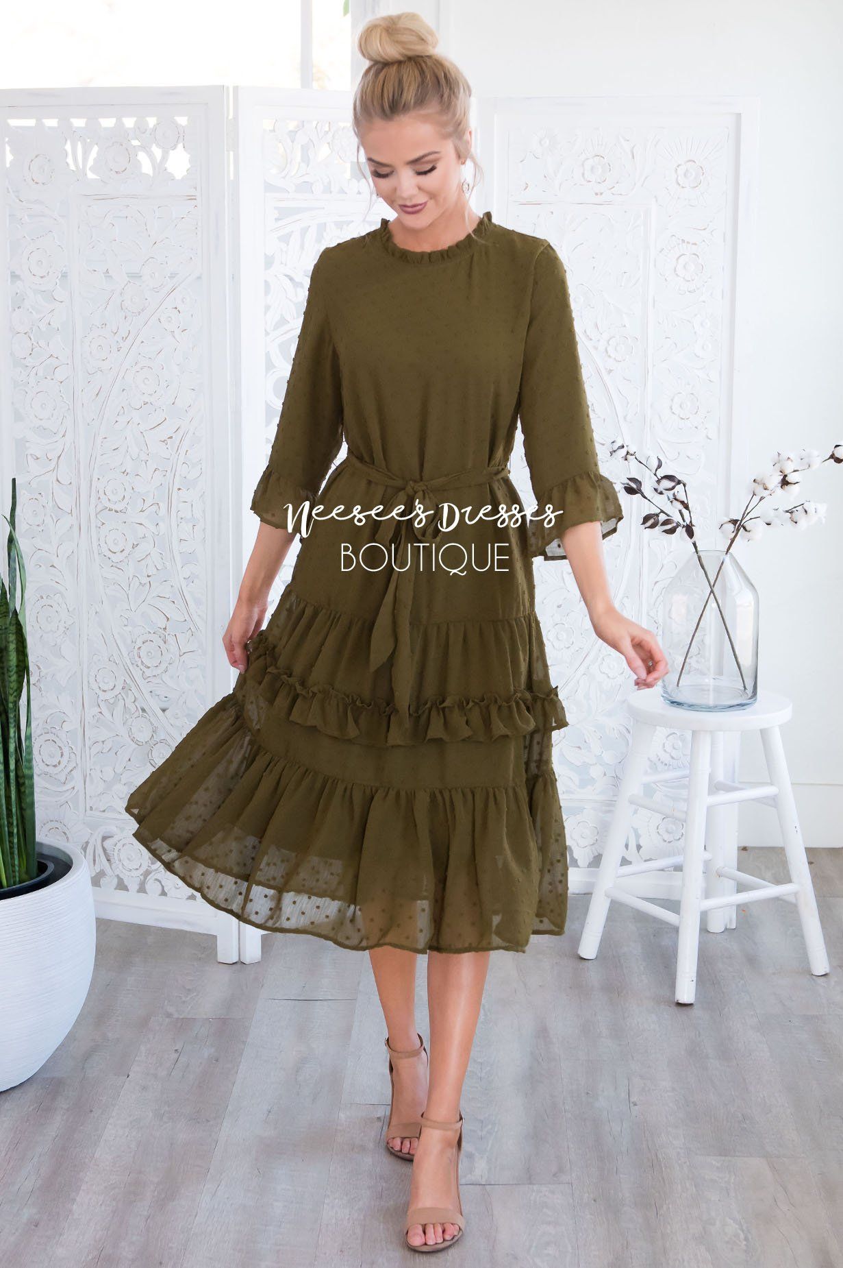 The Afton Modest Dresses vendor-unknown 