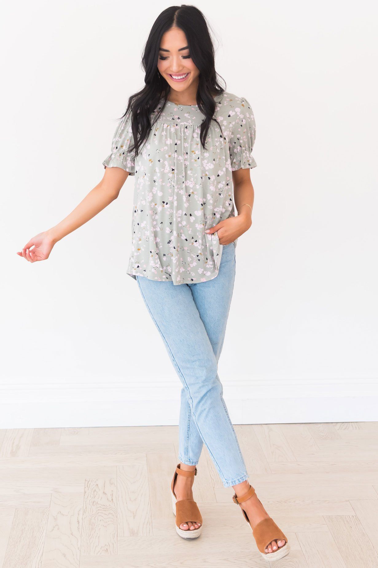 Album of Memories Modest Blouse Modest Dresses vendor-unknown 