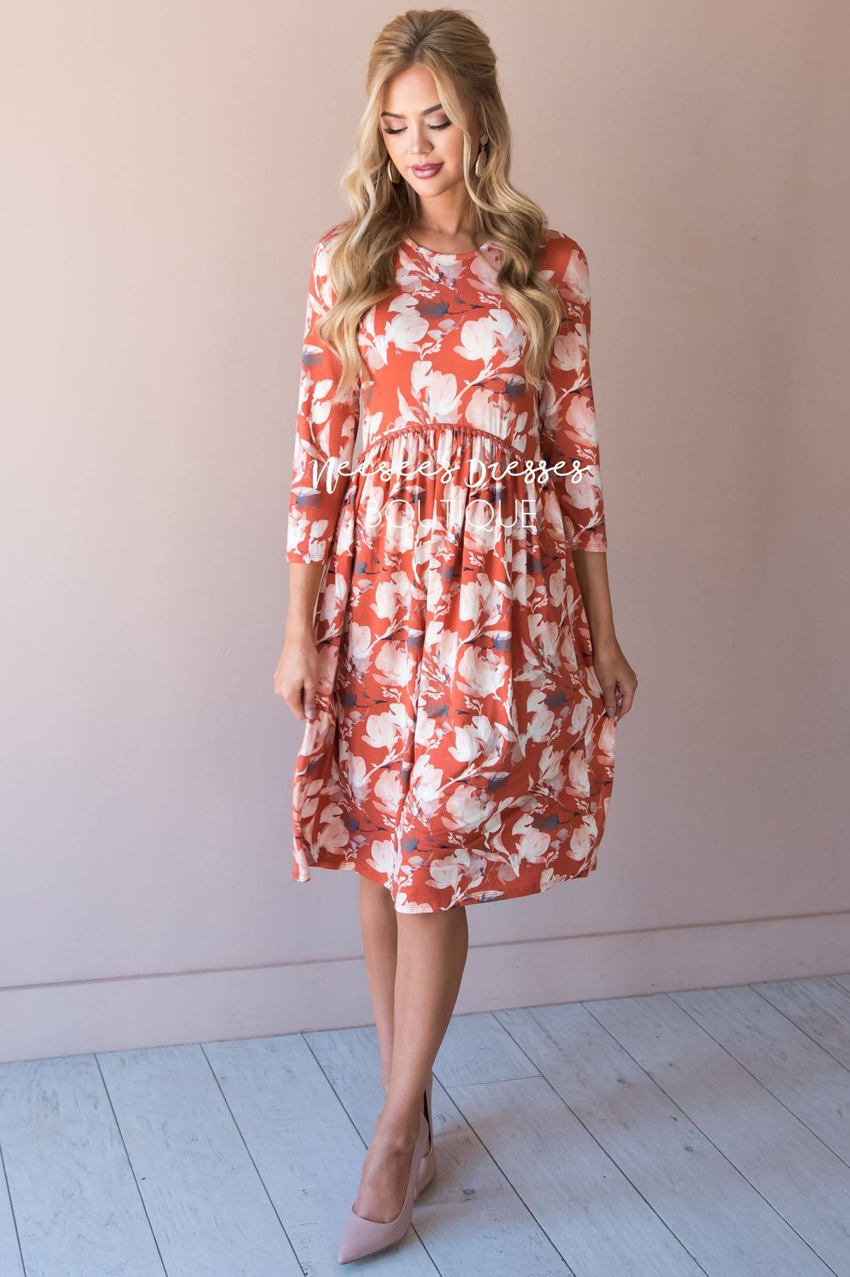 The Alisa Modest Dresses vendor-unknown 