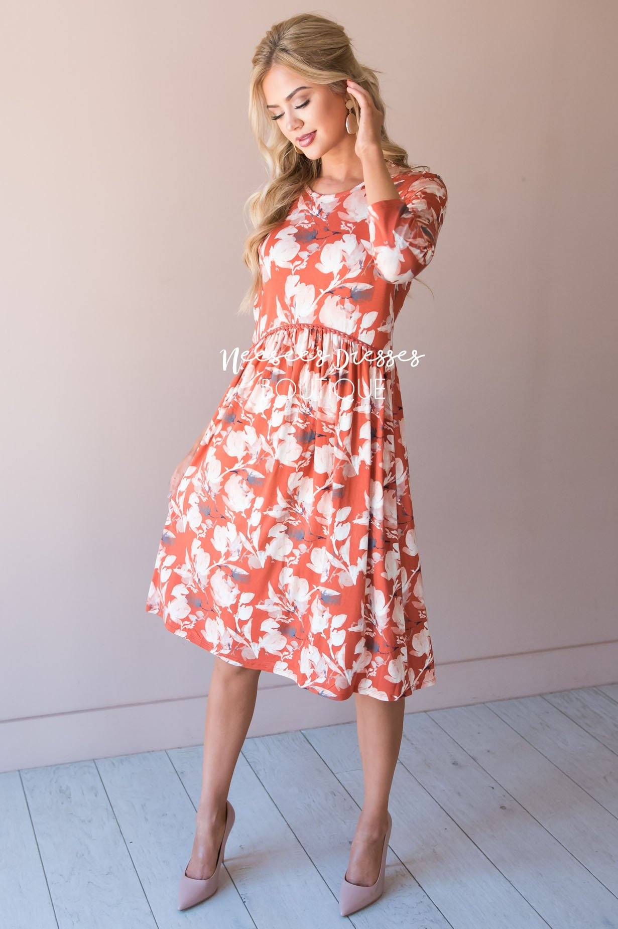 The Alisa Modest Dresses vendor-unknown 