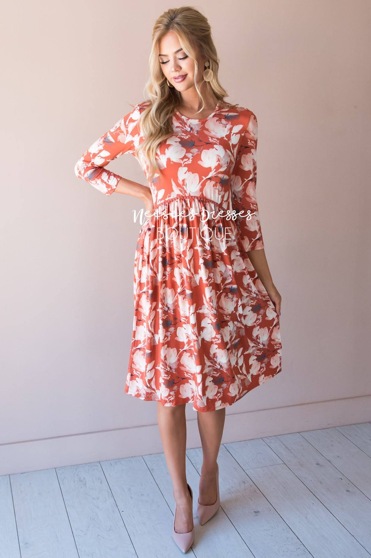 The Alisa Modest Dresses vendor-unknown 