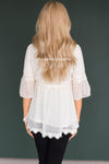 All About that Lace Blouse Tops vendor-unknown