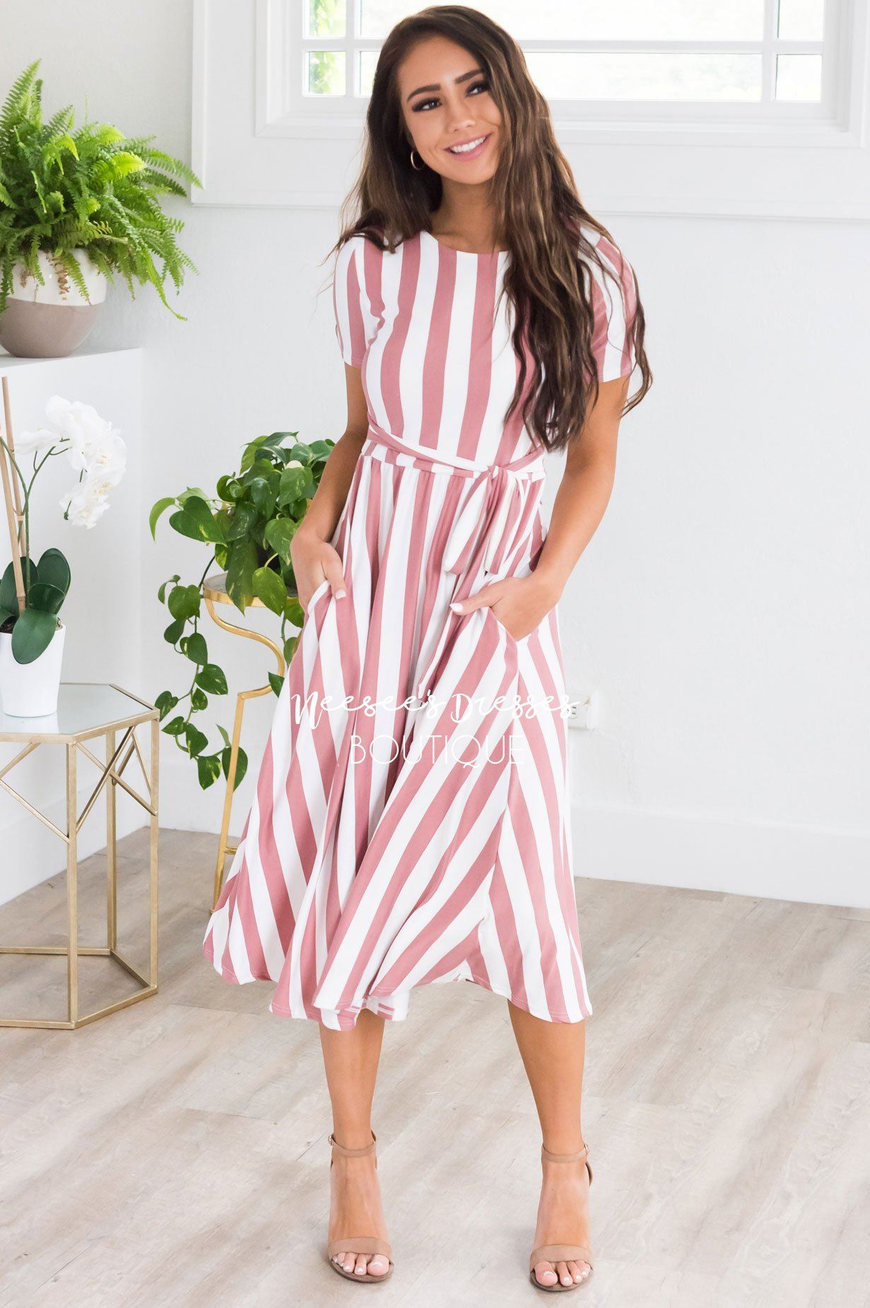 The Amy Modest Dresses vendor-unknown 