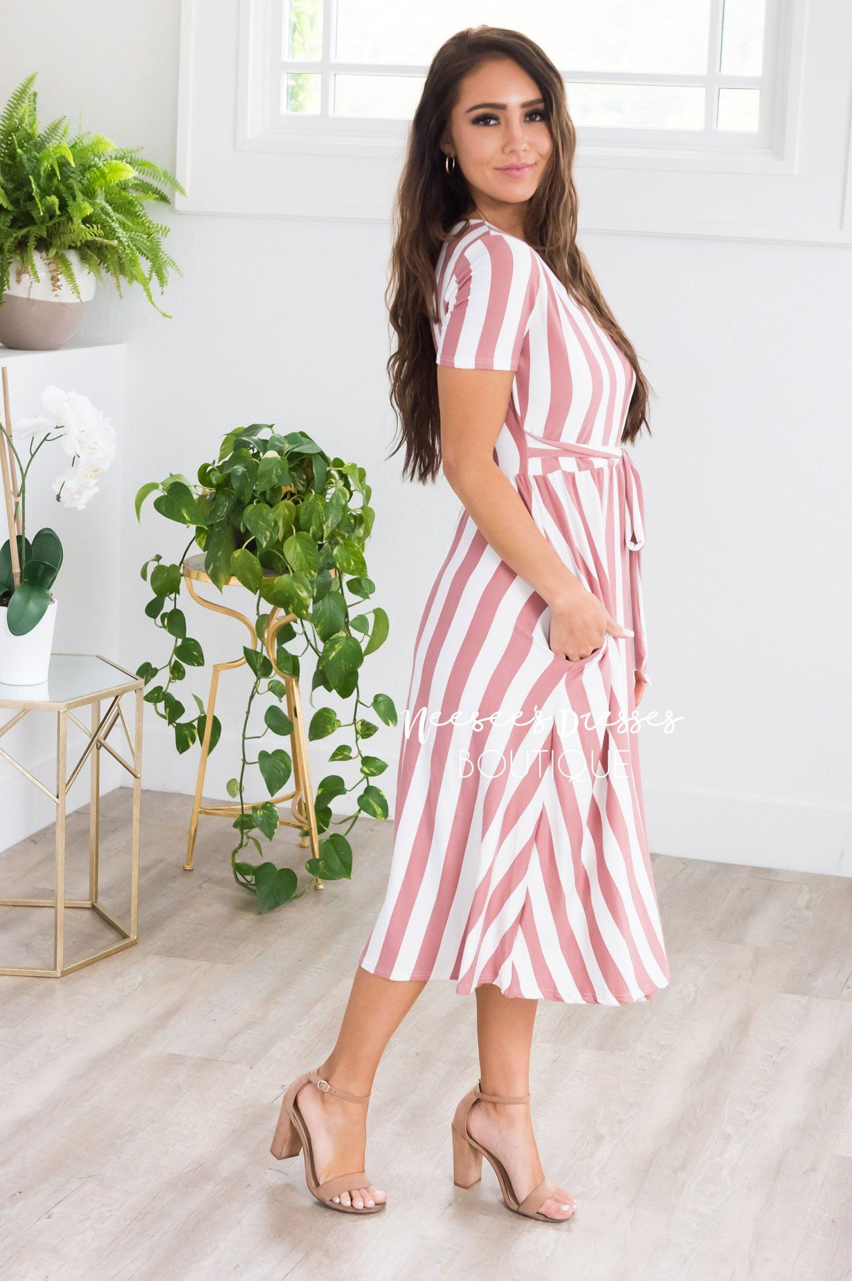 The Amy Modest Dresses vendor-unknown 