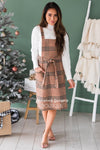 The Andie Overall Dress Modest Dresses vendor-unknown