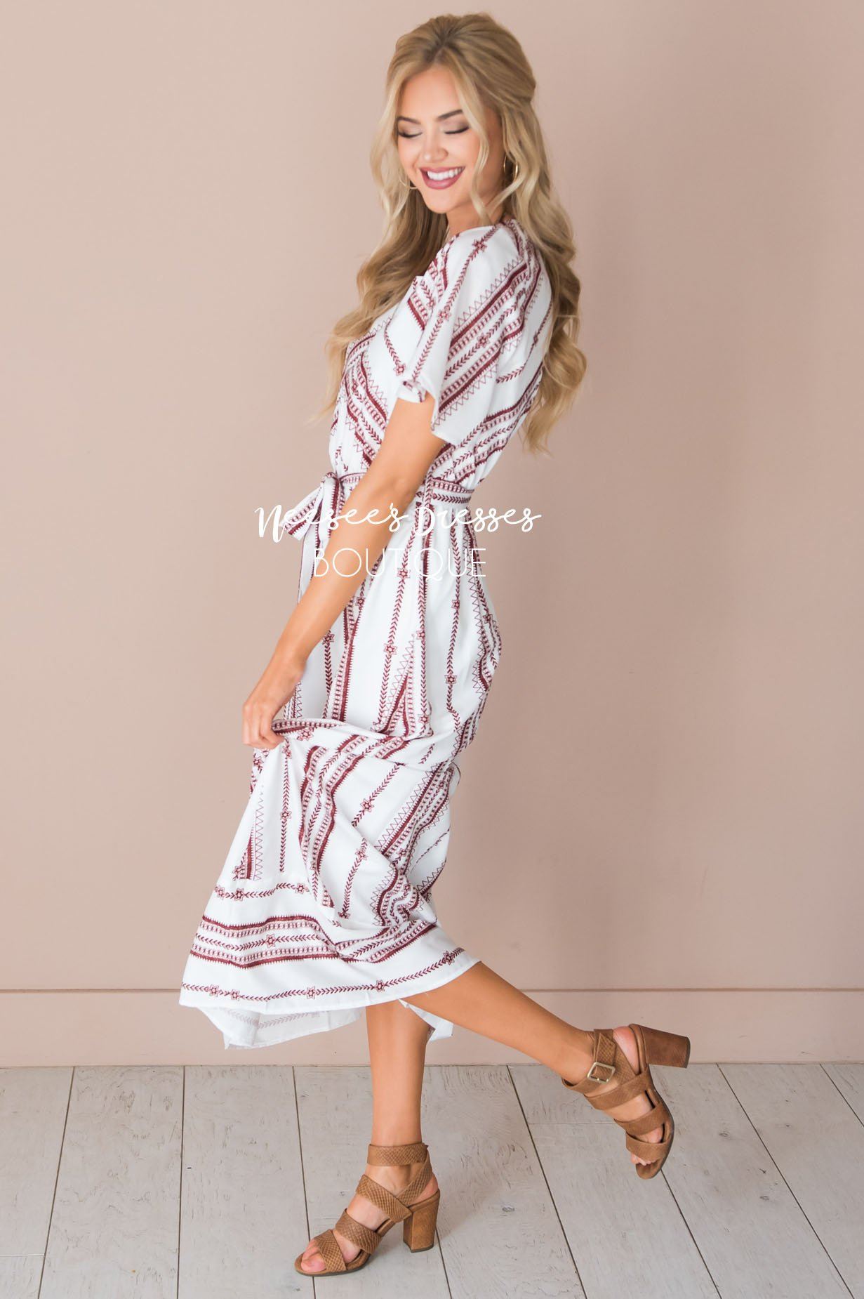 The Angela Modest Dresses vendor-unknown 