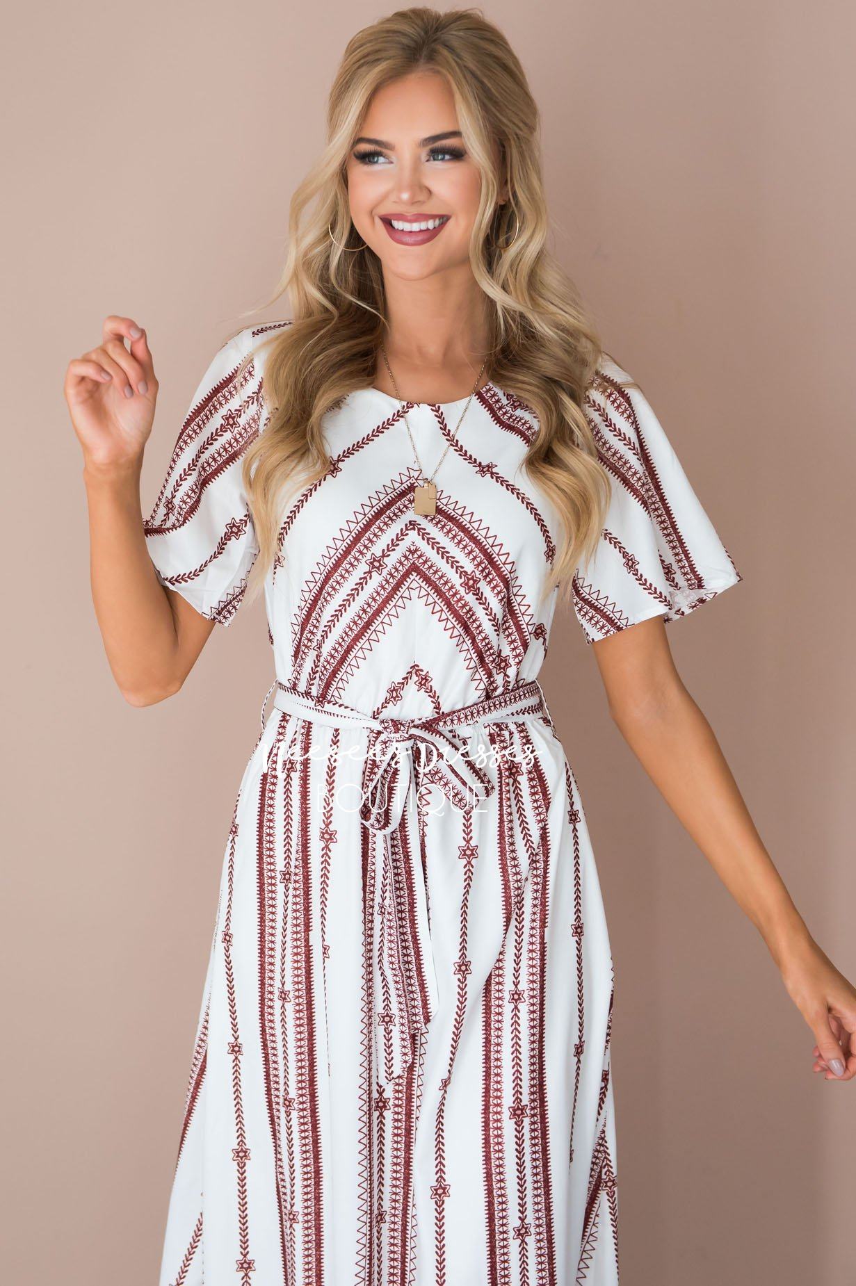 The Angela Modest Dresses vendor-unknown 