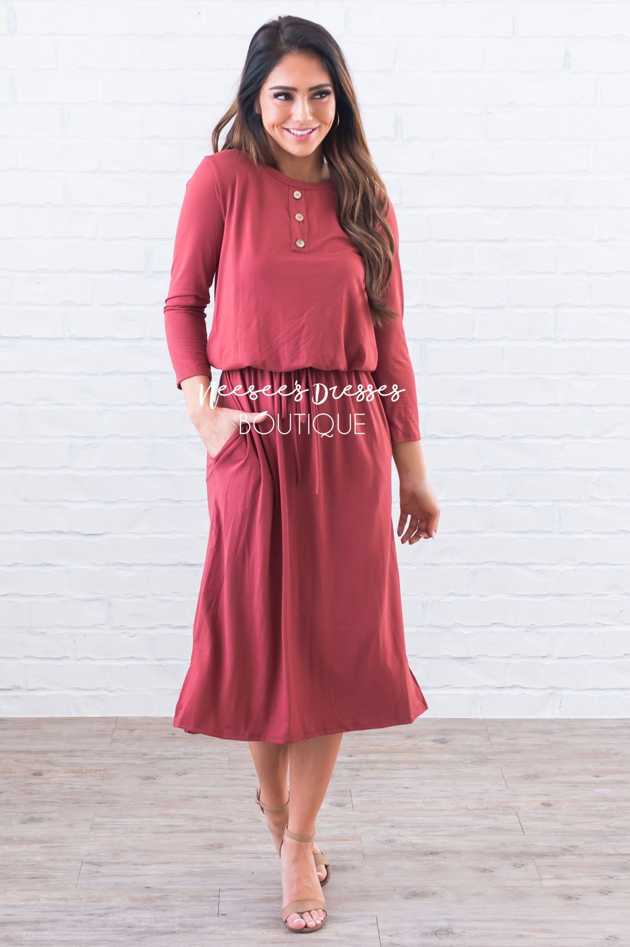 The Antonia Modest Dresses vendor-unknown 