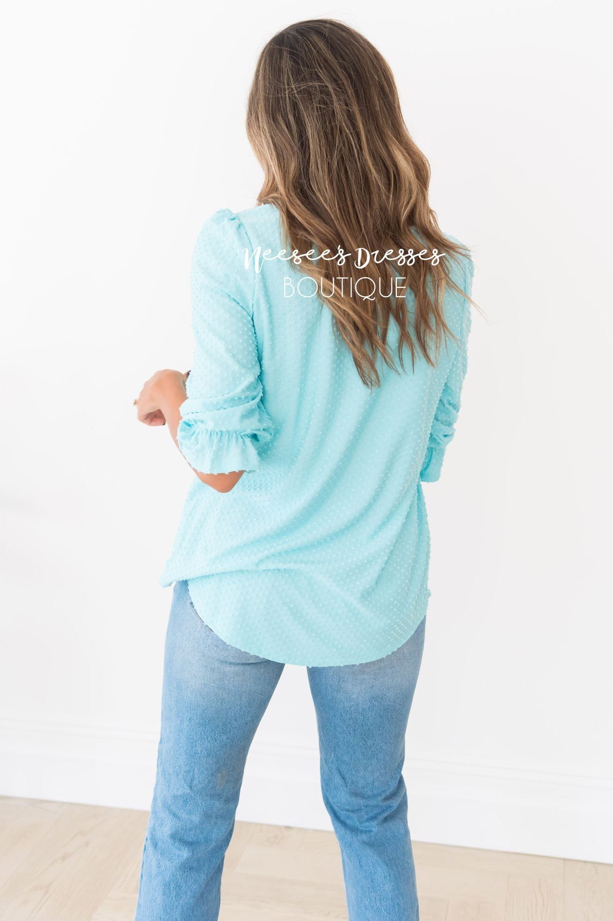 Catch The Breeze Modest Top Modest Dresses vendor-unknown 