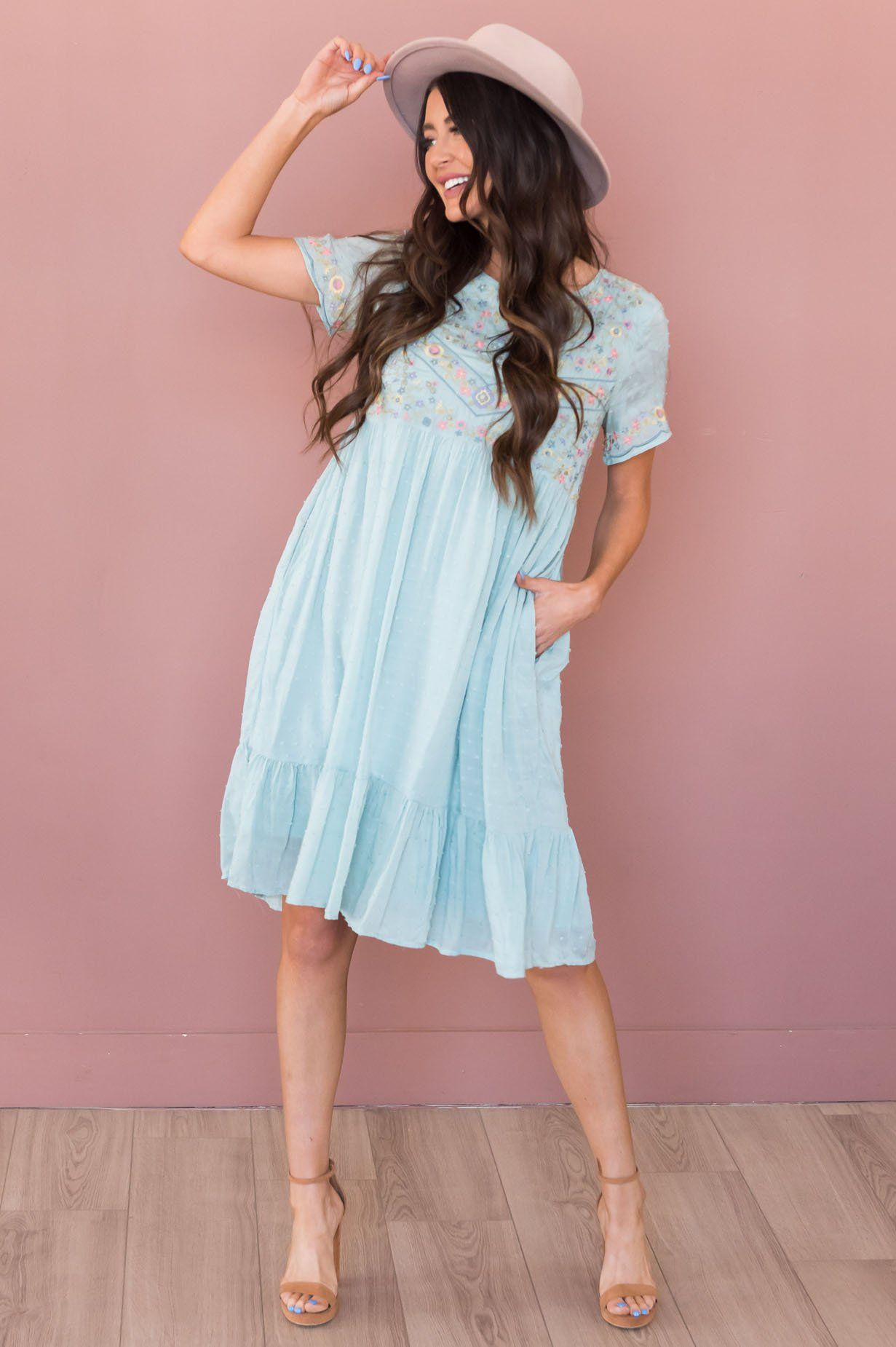 The Aubree Modest Dresses vendor-unknown 