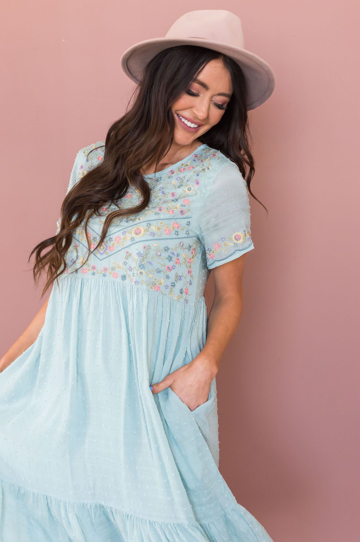 The Aubree Modest Dresses vendor-unknown 