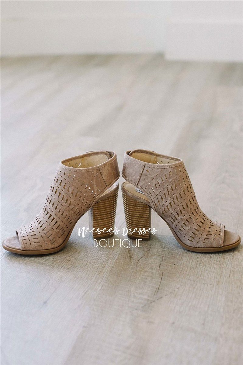 Hit The Town Beige Sandals Accessories & Shoes vendor-unknown 