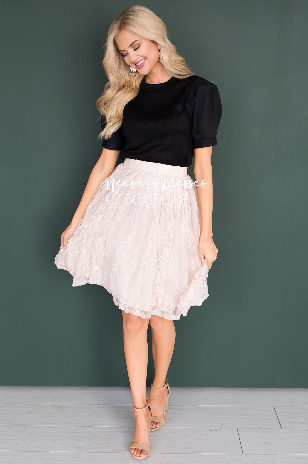 Back to Basics Modest Top Tops vendor-unknown 