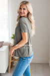 Basic Simple Comfy Tee Tops vendor-unknown