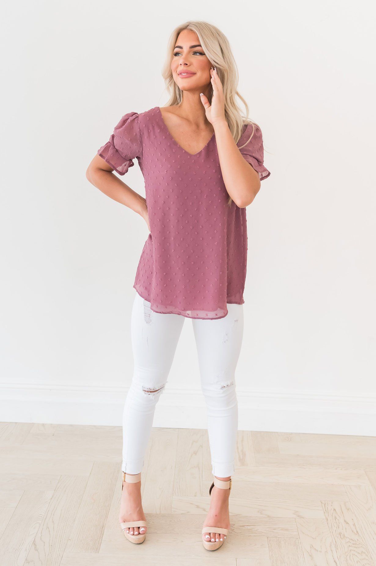 Eager Love Modest Blouse Modest Dresses vendor-unknown 