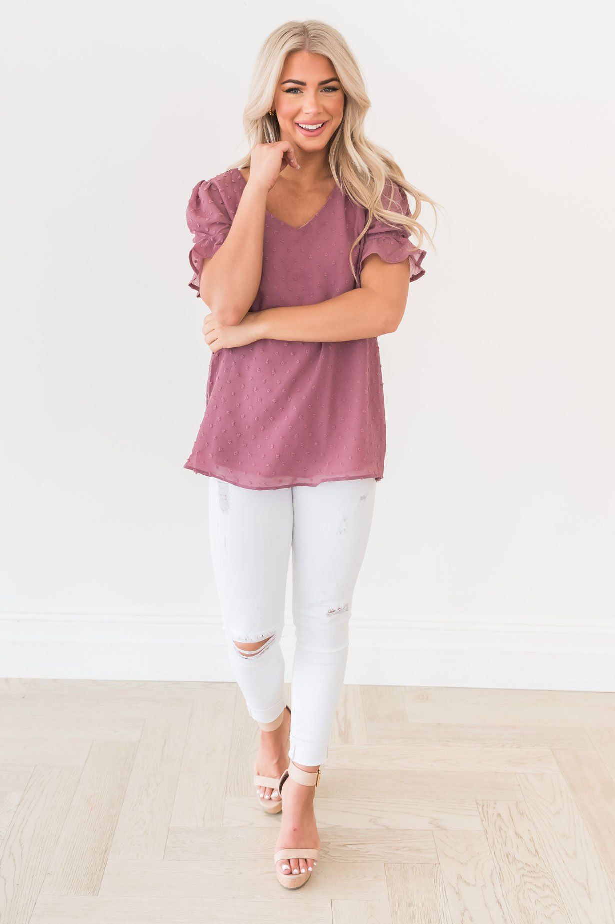 Eager Love Modest Blouse Modest Dresses vendor-unknown 