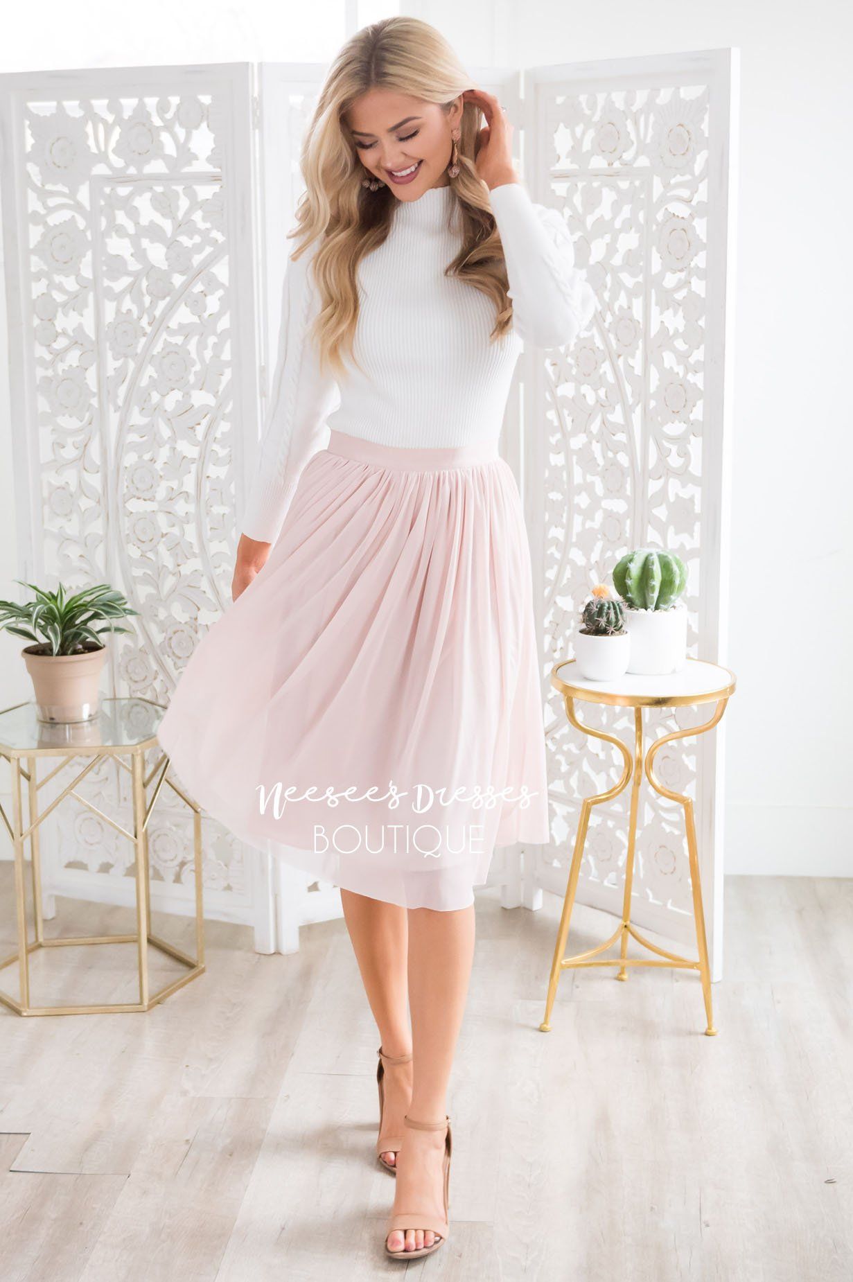 Happy Birthday Mesh Skirt Skirts vendor-unknown 