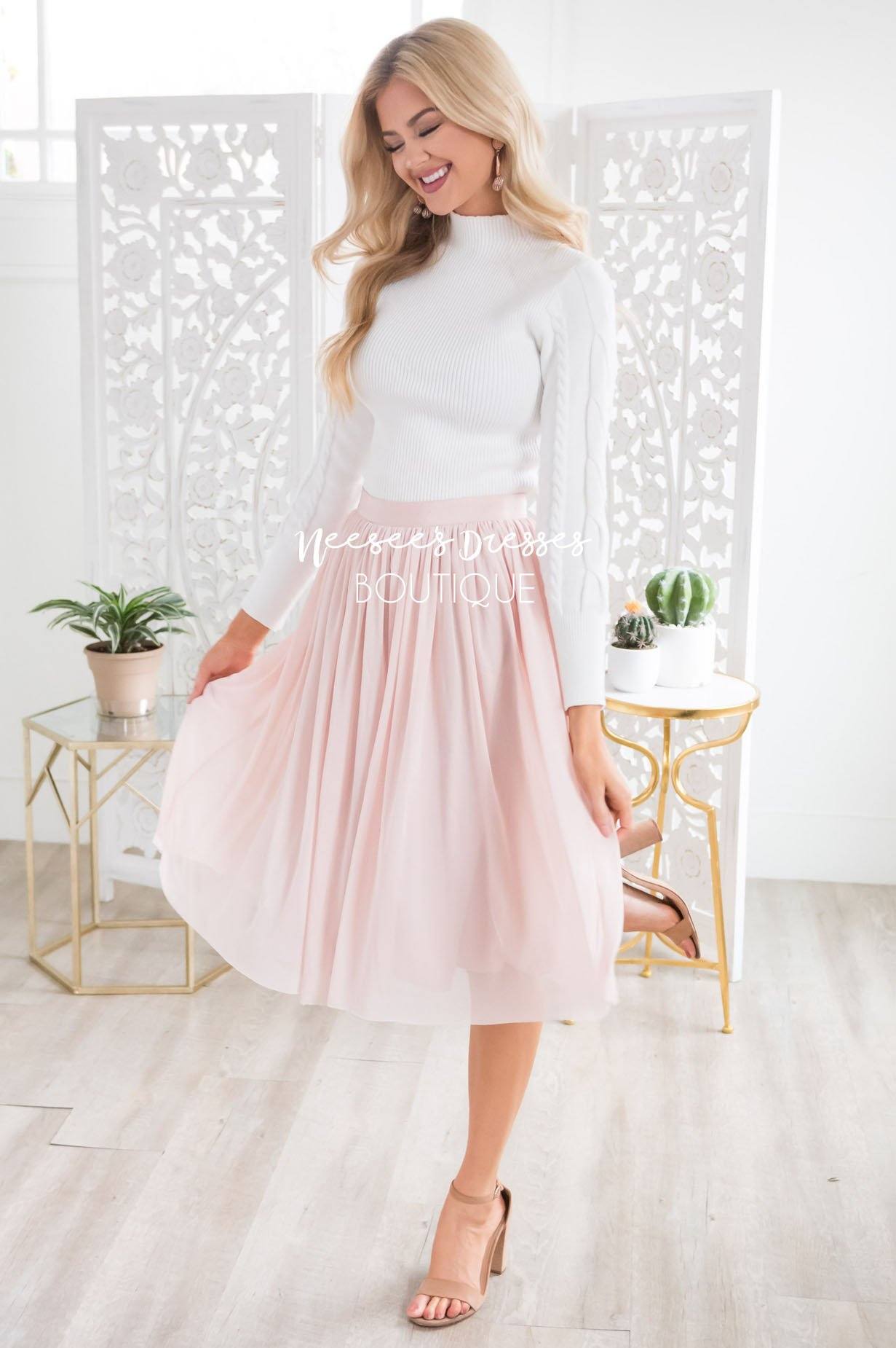 Happy Birthday Mesh Skirt Skirts vendor-unknown 