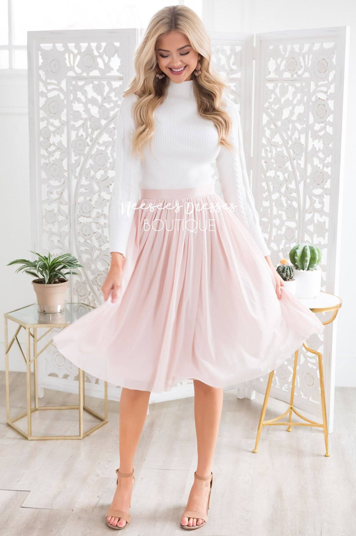 Happy Birthday Mesh Skirt Skirts vendor-unknown 