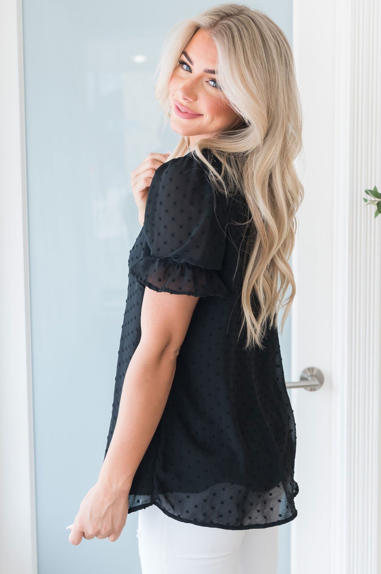 Eager Love Modest Blouse Modest Dresses vendor-unknown 