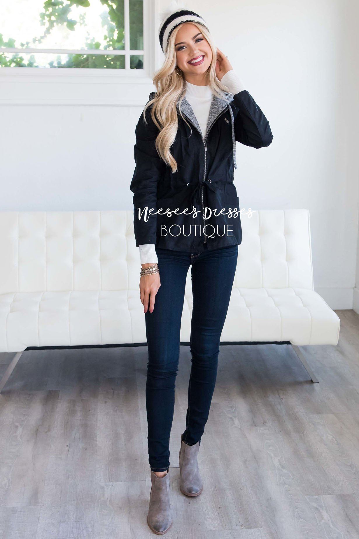 Stormy Night Cargo Jacket Tops vendor-unknown 