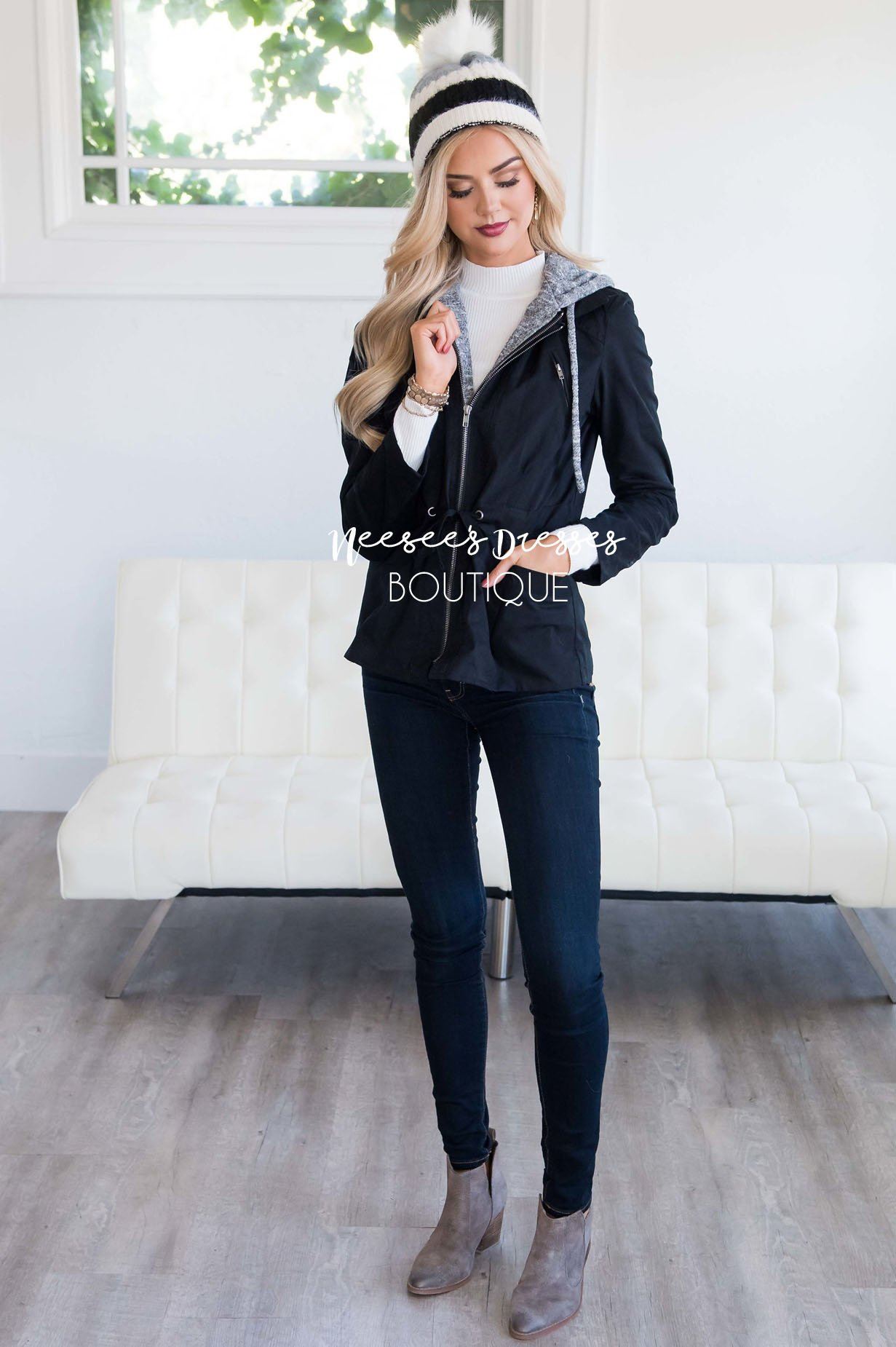 Stormy Night Cargo Jacket Tops vendor-unknown 